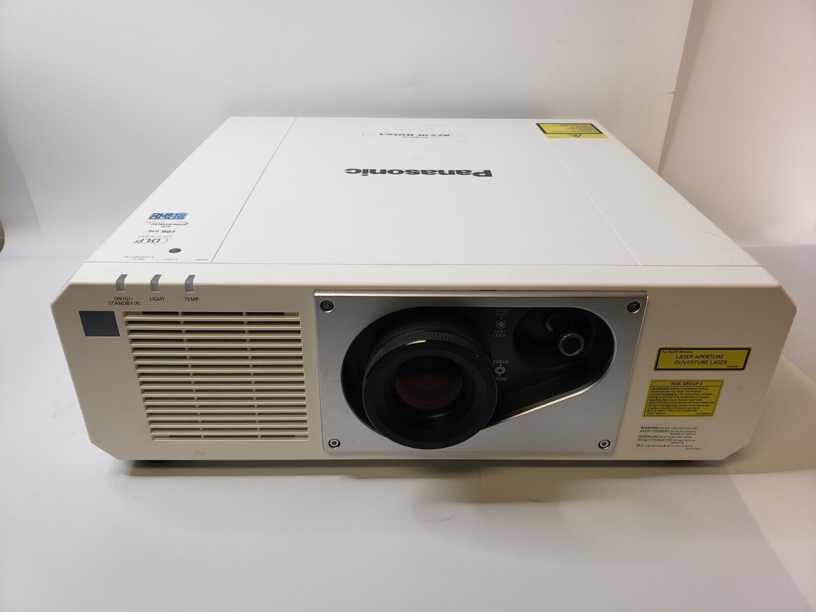 Panasonic Pt Rz Lumen Wuxga Laser Projector Hrs Admin Lock