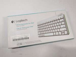 Front of product Logitech 920-006340 Wired Keyboard for iPad with 30-Pin Connector