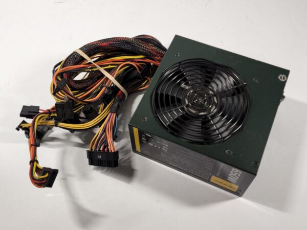 Picture of a power supply on a white background.