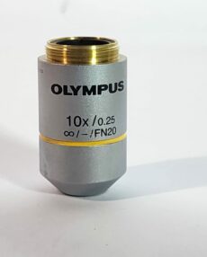 Olympus Plan N 10x/0.25 UIS2 FN22 Microscope Objective Lens for BX CX IX