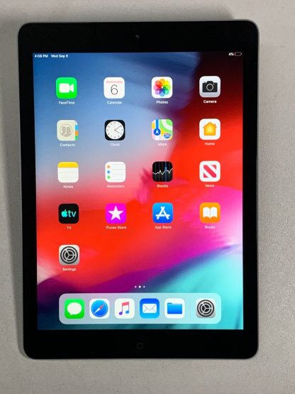 image of Apple iPad Air 1st Gen 16GB Wi Fi 97 in Space Gray 374940414493 1