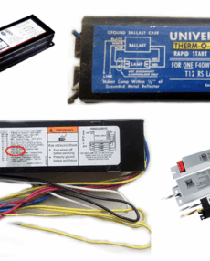 PCB Ballasts (pre 1978 OR NO LEGIBLE LABEL) & PCB Capacitors
