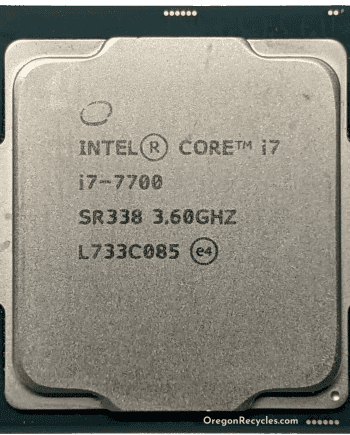 Intel Core i7-7700 SR338 3.60 Ghz 4 Core LGA1151 8MB Cache CPU Processor