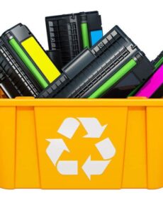 Toner cartridges (no bottles, ribbons, tanks)