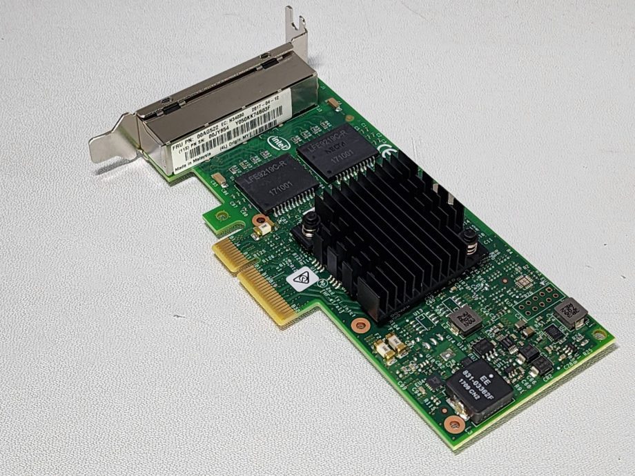 IBM Lenovo Intel I350-T4 Ethernet Network Adapter Card, 00JY854