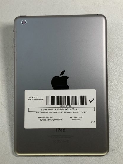 image of Apple iPad mini 1st Gen 16GB Wi Fi 79in Space Gray 355012570158 4