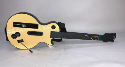 image of Guitar Hero Gibson Les Paul Nintendo Wii Guitar TAN Tested 95125805 355068978409 1