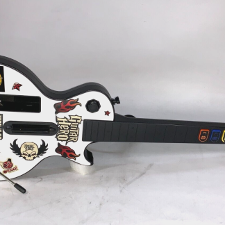 image of Guitar Hero Gibson Les Paul Nintendo Wii Guitar White Tested 95125805 355068886764 1