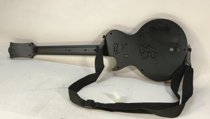 image of Guitar Hero Wii Aerosmith Gibson Les Paul Wireless Guitar controller Red Octane 355068830740 4