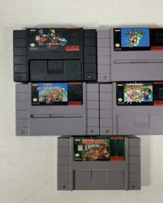 Super Nintendo Video Game Lot - Tested - Working.