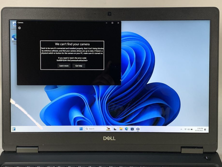 Dell Latitude 5590 Touch i5-8350U@1.7GHz 16GB 256GB SSD Windows11 Pro - Charger