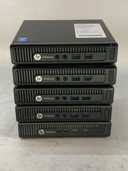 image of Lot of 5 HP EliteDesk 800 G1 i5 4590T200GHz 4GB No HDDOS BareBones 355079040961 1