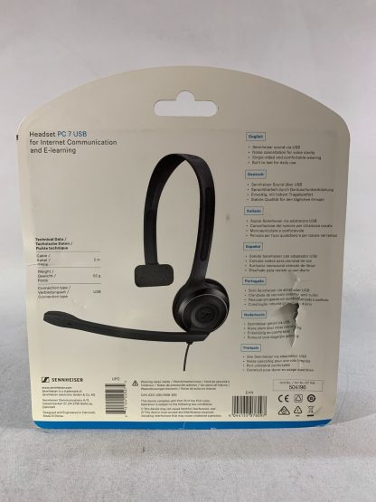 image of Sennheiser Consumer Audio PC 7 USB USB Headset for PC and MAC New Sealed 355010891077 2