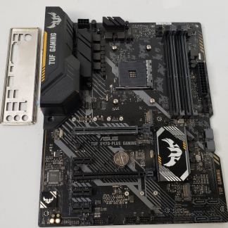 image of ASUS TUF X470 PLUS GAMING Motherboard ATX AMD X470 AM4 DDR4 SATA3 HDMI DVI DIO 355434086053