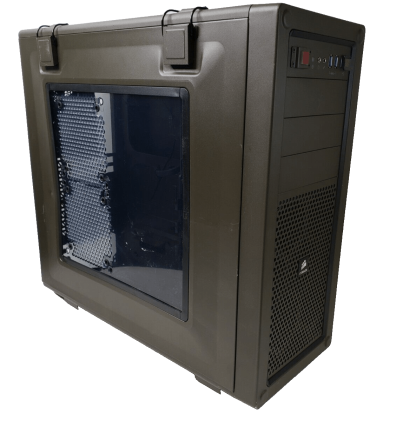 image of CORSAIR Vengeance C70 Mid Tower Case Military Green USED Some imperfection 375260731821 1