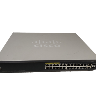 image of Cisco SG550X 24P K9 Stackable Managed Switch 24 Gigabit Ethernet GbE Ports 375270201300