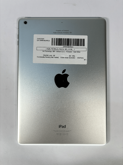 image of Apple iPad Air 1st Gen 32GB Wi Fi 97in Silver Used Good 355577386396 5