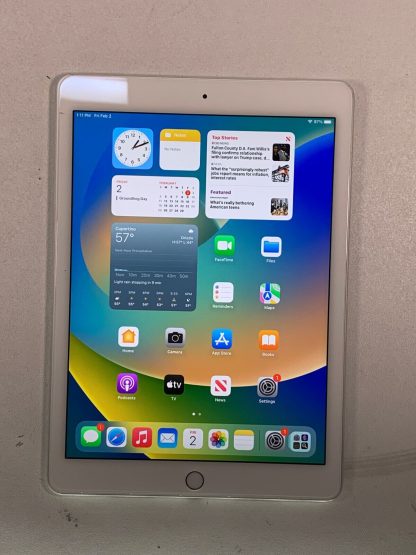 image of Apple iPad Pro 1st Gen 128GB Wi Fi 97 in Silver Used Good 375231000502 2