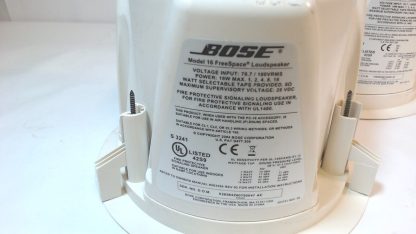 image of BOSE Model 16 Freespace Speaker Pair 8 Ohm 70v 100v 375332142066 4