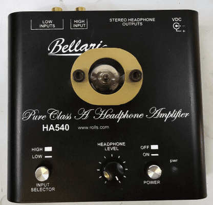 image of Bellari HA540 Tube Headphone Amp Class A includes adapter 375298294030 3