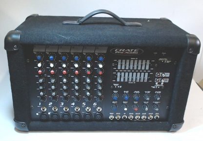 image of Crate PCM 6 1200W Powered Mixer W6 Channels 375325224946 1