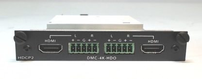 image of Crestron DMC 4K HDO HDCP2 2 Channel HDMI Output Card for PN 6507120 355565604811 1