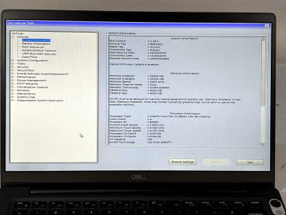 image of Dell Latitude 7400 i5 8365U16GHz 16GB 512GB SSD Windows11 Pro Used Very Good 355545171122 5