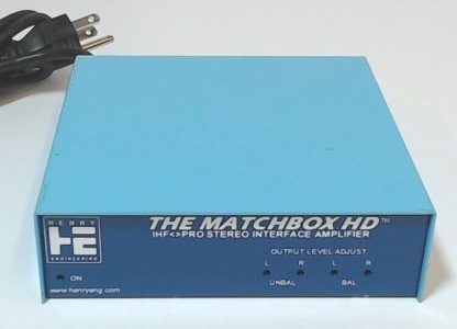 image of Henry Engineering The Matchbox HD IHF Pro Stereo Interface Amplifier 375322746116 1