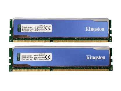 image of KINGSTON HYPER X 16GB 2X8GB DDR3 1600MHz PC3 12800 15V KHX1600C10D3B1K216G 355566403129 1