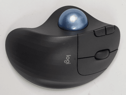 image of Logitech Ergo M575 Wireless Trackball Mouse Ergonomic Design for PC Mac Black 375233036687 2