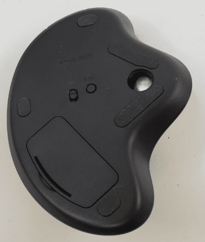 image of Logitech Ergo M575 Wireless Trackball Mouse Ergonomic Design for PC Mac Black 375233036687 4
