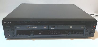 image of Sony RCD W500C CDCDR Dubbing Recorder 5 Disc Changer Player 355566351778 2