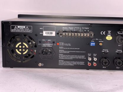 image of Speco PL200M Commercial Multizone PA Amplifier 54 Multisource Used Very Good 375292443463 4