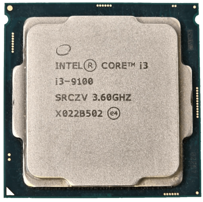 image of Intel Core i3 9100 360 GHz CPU Socket LGA 1151 9th Generation SRCZV 355620672985