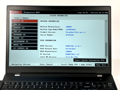 image of Lenovo ThinkPad P15v Gen 2 i7 11800H 32GB No HDDOS T600 Ready for Repair 355602401239 4