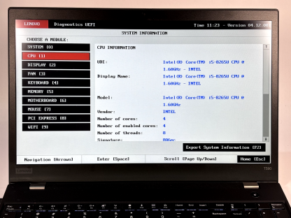 image of Lenovo ThinkPad T590 i5 8265U 16GB No HDDOSBattery Ready For Repair 355637873548 4