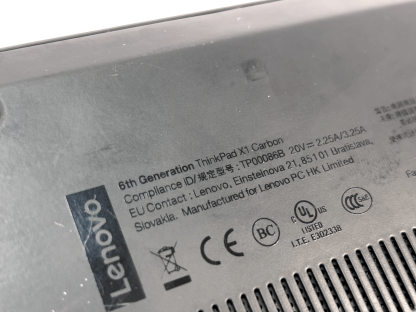 image of Lenovo ThinkPad X1 Carbon Gen 6 i7 8650U 16GB 512GB SSD WIN11P Used Good 375360723622 9