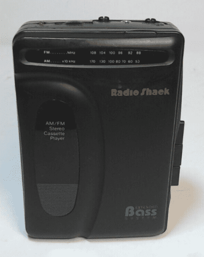 image of Radio Shack AMFM Cassette Player SCMFM SCP 66 375362941414 1