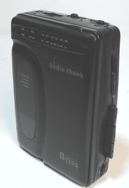 image of Radio Shack AMFM Cassette Player SCMFM SCP 66 375362941414 2