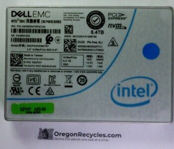 INTEL Dell Express Flash P4610 6.4TB SFF 6.4TB M.2 NVMe SSD Tested