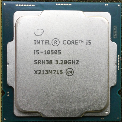 Intel i5-10505 3.2GHz (4.6GHz TURBO) LGA 1200 Processor (SRH38)