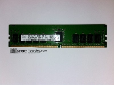 DDR4 2666v RDIMM ECC 16GB PC4-21300 DDR4-2666 2Rx8 ECC RDIMM RAM HMA82GR7JJR8N-V 1 DDR4 2666v RDIMM ECC 16GB PC4-21300 DDR4-2666 2Rx8 ECC RDIMM RAM HMA82GR7JJR8N-V