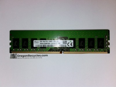 Hynix 8GB DDR4-PC4-19200 (DDR4 SDRAM-41920042400) Non-ECC UDIMM RAM HMA81GU6MFR8 1 Hynix 8GB DDR4-PC4-19200 (DDR4 SDRAM-41920042400) Non-ECC UDIMM RAM HMA81GU6MFR8