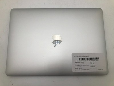 Apple MacBook Pro 2020 Silver i5-8257U 8 GB 256 GB SSD