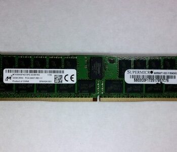 Micron 32GB DDR4-2400T DDR4-2400T ECC RDIMM RAM MTA36ASF4G72PZ-2G3B1