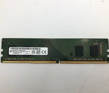 Micron 8GB DDR4-PC4-25600 (DDR4-3200) Single Rank Non-ECC UDIMM RAM MTA4ATF1G64A