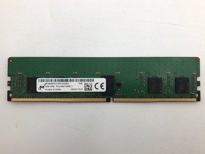 Micron 4GB DDR4-PC4-19200 (DDR4-2400) ECC RDIMM RAM MTA9ASF51272PZ-2G3B1