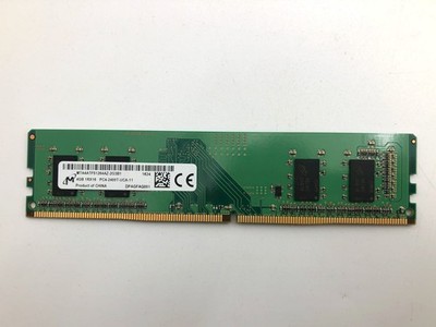 Micron 4GB DDR4-PC4-19200U (DDR4-2400) Non-ECC UDIMM RAM MTA4ATF51264AZ-2G3B1