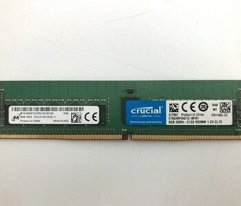 Micron 8GB DDR4-PC4-17000 (DDR4-2133) ECC RDIMM RAM MTA18ASF1G72PZ-2G1B1