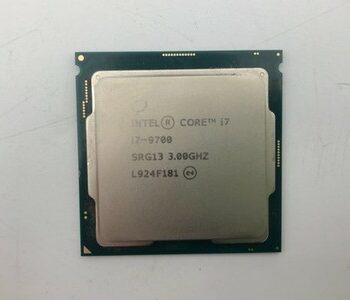 Intel i7-9700 3.0GHz (4.7GHz TURBO) LGA 1151 Processor (SRG13)